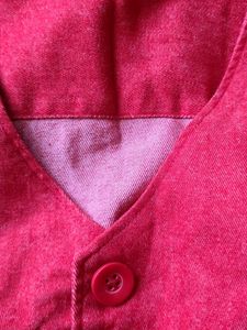 Kids Red Color Pant and waistcoat
