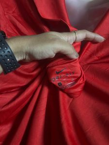 Red Nike Polo Shirt
