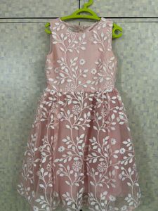 girls branded gown one time used
