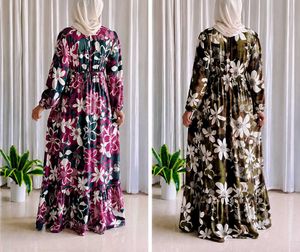 Boho Floral Maxi Dress
