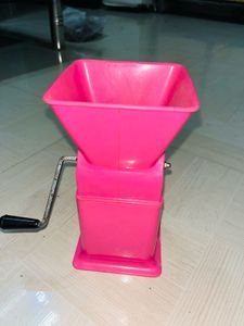 Manual Kitchen Slicer { juice mixer } - Pink