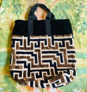 Reuseable Fabric Carry Bags With Loop Handle