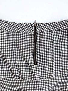 Cute Gingham Mini Skort (shorts inside)