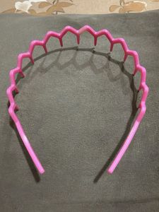 Pink Zigzag Headband