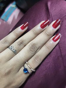 Silver waist chain and ring