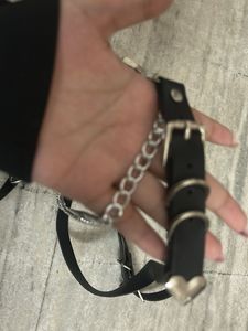 Gothic Harness belt with Chains
