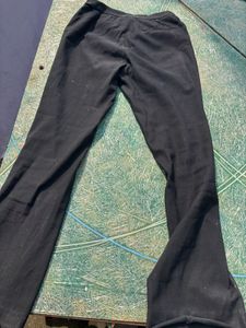 Black Flared Pants