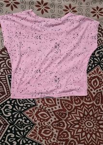 Pink Oversize T Shirt