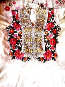 Elegant Embroidered Anarkali Dress