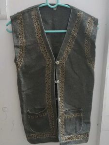 Embroidered Ethnic Vest kashmiri jacket