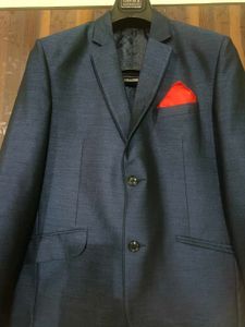 Formal Blazer with Pocket Square