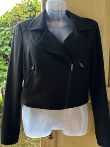 Chic Black Moto Jacket
