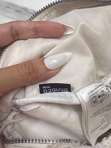 WHITE H&amp;M bag