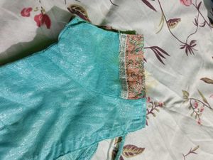 Very Beautiful Net Embroidery Saree Blousepetticot