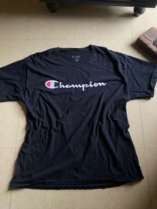Champion Black T-Shirt
