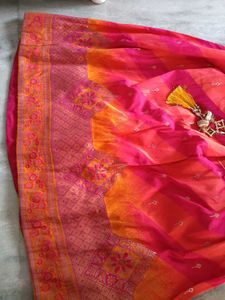 Beautiful Yellow &amp; Pink Lehenga Choli