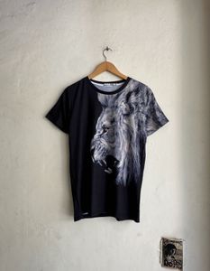 Bold Lion Big Graphics Baby tee
