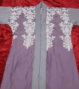 🌸Dubai Imported Dual-Tone Embroidered Abaya