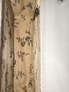 Grey Embossed Chain Shoulder Bag