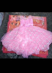 Pink Tulle Party Dress