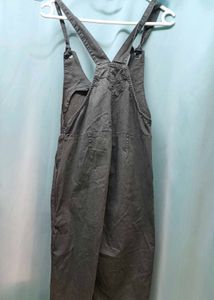 Stretch denim overall