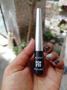 Swiss Beauty Pop Eye Liner Shade - Onxy Black