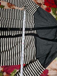 Striped Cardigan