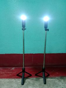 Selfie stick tripod with Led light &amp; Bluetooth