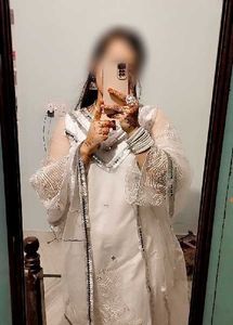 White Kurta with Dupatta