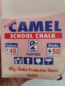 Royal 🐪 school chalk 🖍️✏️50+ sticks (extra