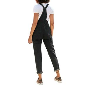Premium Charcoal Denim Dungree Fits For S &amp; M