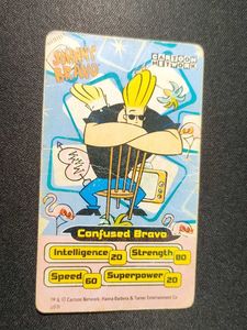 Johnny Bravo Choki card collectible