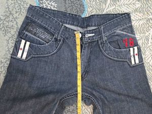 Men's Dark Wash Designer Jeans
