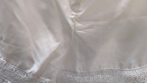 White Lace Trim Crop Top and Shorts Set