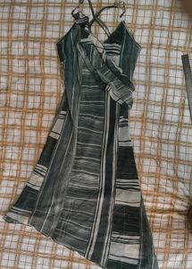 Bohemian Striped Maxi Dress