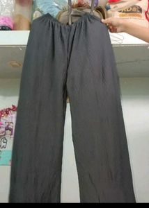 Wide Leg Black Palazzo Pants