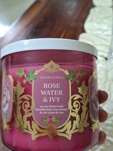 Bath &amp; Body Works Rose Water &amp; Ivy Candle