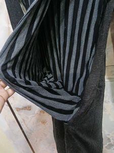 Asymmetrical Striped Tunic Top