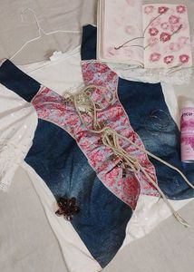 White Coord Set Angel Top (UNUSED)