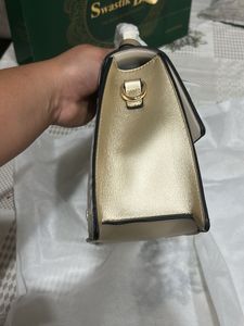 Chic Geometric Print Handbag