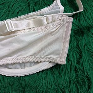 Lace 🫴🎁Trim Bra - White