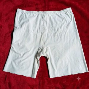 White Seamless Shapewear Shorts