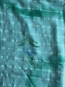 Beautiful Green Striped Saree