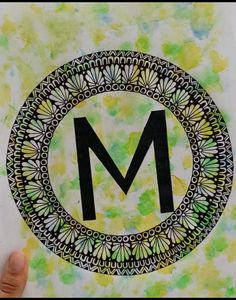 Mandala Letter Art
