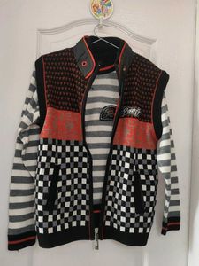 Funky Boys Jacket with Bold Designs