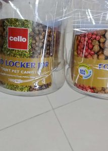 Set of 4 Food Storage Jars