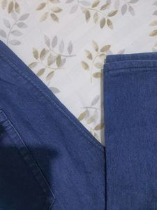 Blue Strechable Jeggings