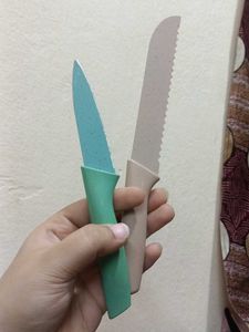 Colorful Kitchen Knife Set Of 2