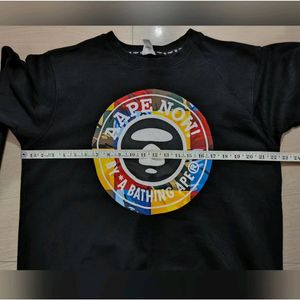 AAPE EMBLEM LOGO SWEATSHIRT