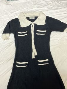 Vintage Inspired Knit Dress